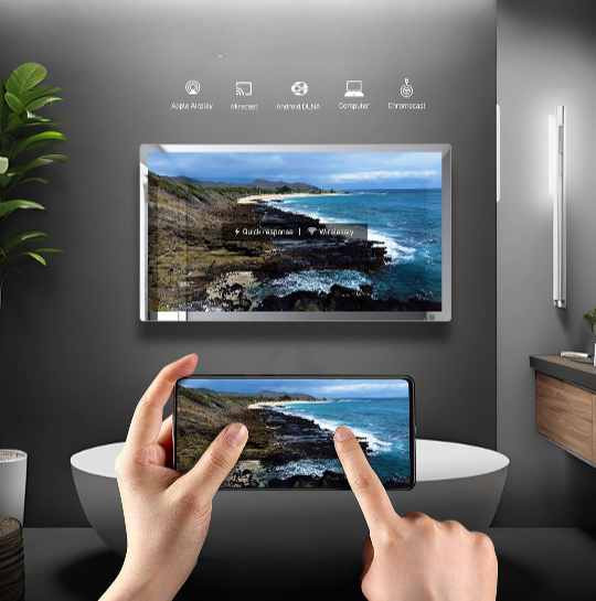 Espejo Smart TV Android 4K