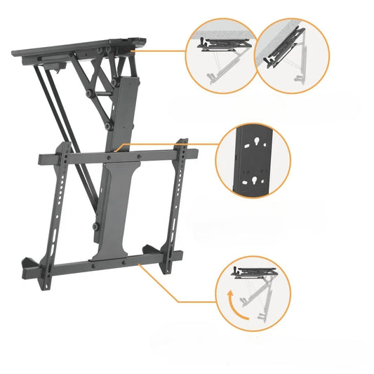Soporte para TV techo motorizado
