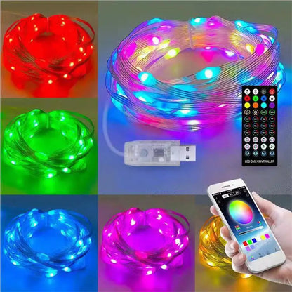 Luces navideñas inteligentes