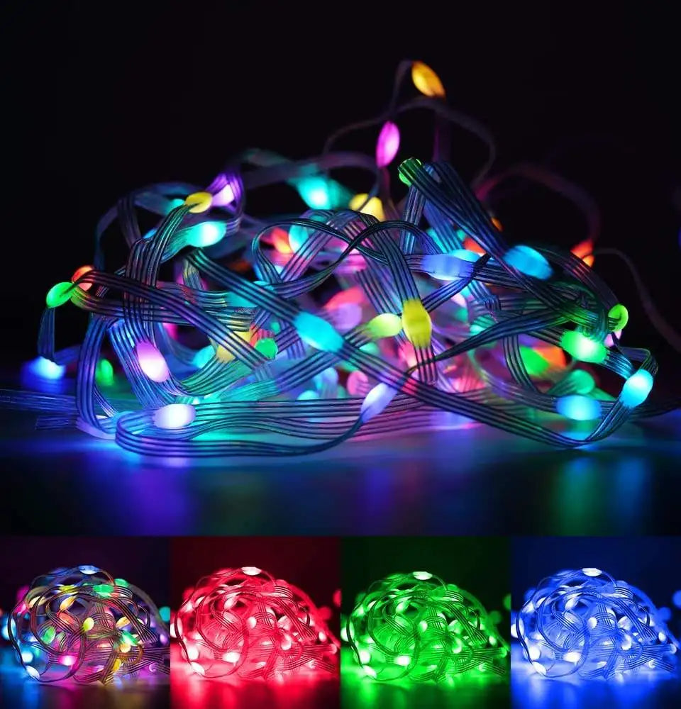 Luces navideñas inteligentes